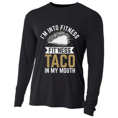 I'm into Fitness Fit'ness Taco In My Mouth Cooling Performance Long Sleeve Crew