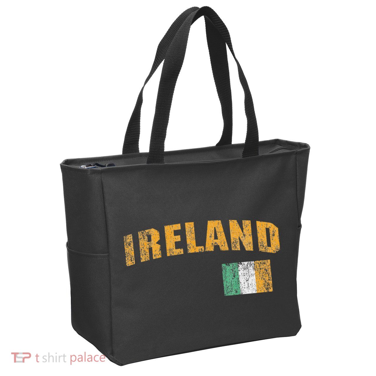 Ireland Irish Flag St. Patrick's Day Zip Tote Bag