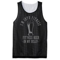 IM Into Fitness FitNess Beer In My Belly Funny Drinking Mesh Reversible Basketball Jersey Tank