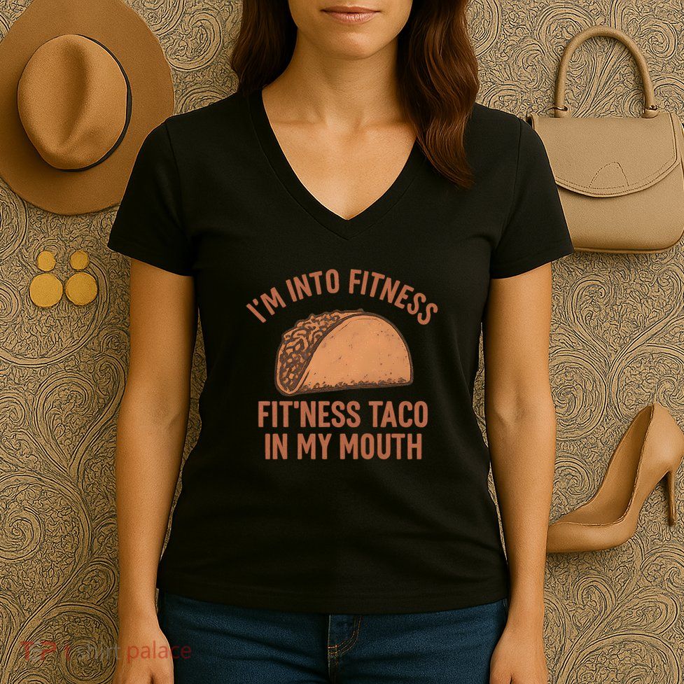 I'm Into Fitness Women's V-Neck T-Shirt