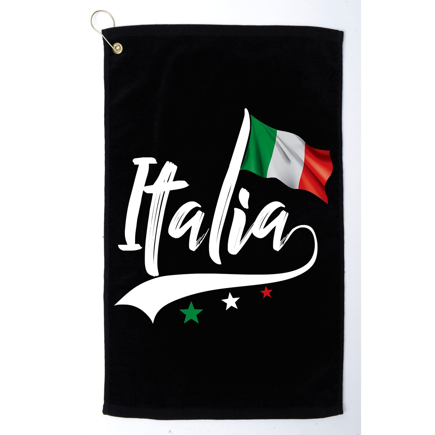 Italia Italian Flag Italy Italiano Heritage Golf Towel