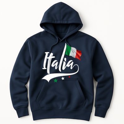 Italia Italian Flag Italy Italiano Heritage Hoodie