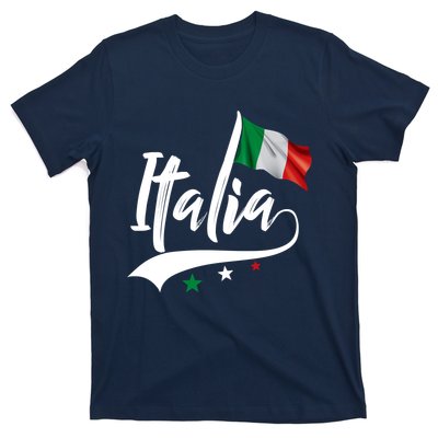 Italia Italian Flag Italy Italiano Heritage T-Shirt