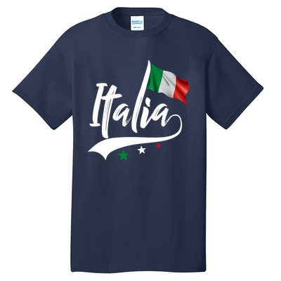 Italia Italian Flag Italy Italiano Heritage Tall T-Shirt