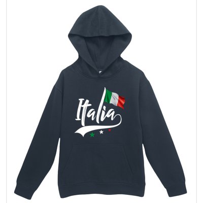 Italia Italian Flag Italy Italiano Heritage Urban Pullover Hoodie