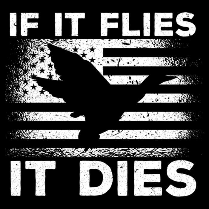 If It Flies It Dies American Flag Duck Hunter Gift City Backpack