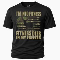 I'm Into Fitness Fit'ness Deer In My Freezer  Cooling Performance Crew T-Shirt