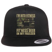 I'm Into Fitness Fit'ness Deer In My Freezer  Flatbill Hat