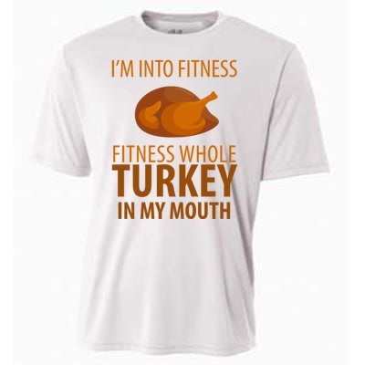 I'm Into Fitness Whole Tuckey In My Mouth Cooling Performance Crew T-Shirt