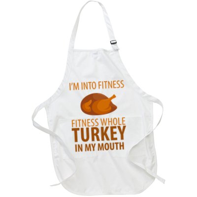 I'm Into Fitness Whole Tuckey In My Mouth Apron
