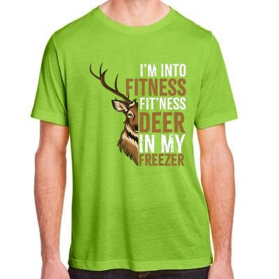 IM Into Fitness FitNess Deer In My Freezer Hunting Deer Adult ChromaSoft Performance T-Shirt