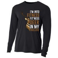 IM Into Fitness FitNess Deer In My Freezer Hunting Deer Cooling Performance Long Sleeve Crew