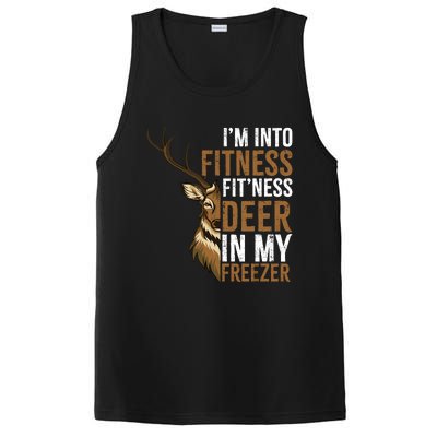 IM Into Fitness FitNess Deer In My Freezer Hunting Deer PosiCharge Competitor Tank