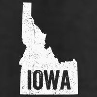 Idaho Iowa Funny Geography Mix Up Cool Comfort Performance Bucket Hat