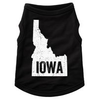 Idaho Iowa Funny Geography Mix Up Doggie Tank