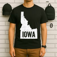 Idaho Iowa Funny Geography Mix Up T-Shirt