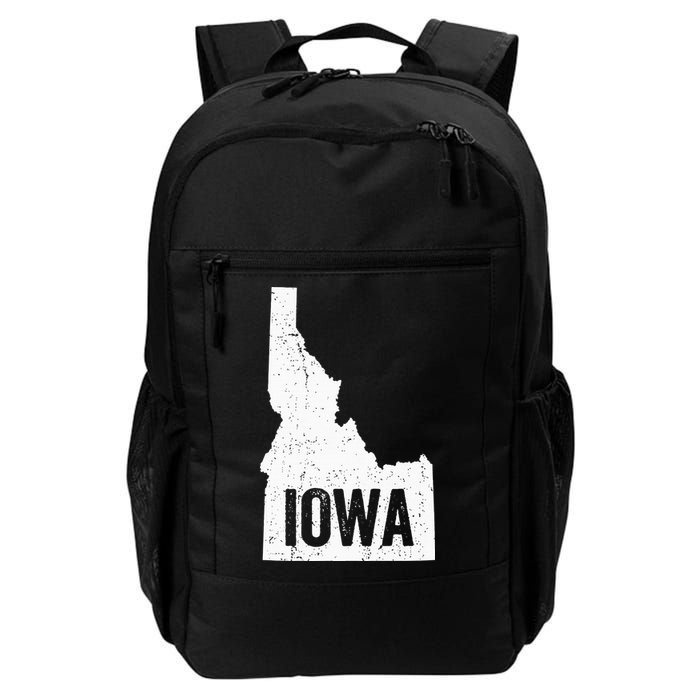 Idaho Iowa Funny Geography Mix Up Backpack