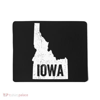 Idaho Iowa Funny Geography Mix Up Mousepad