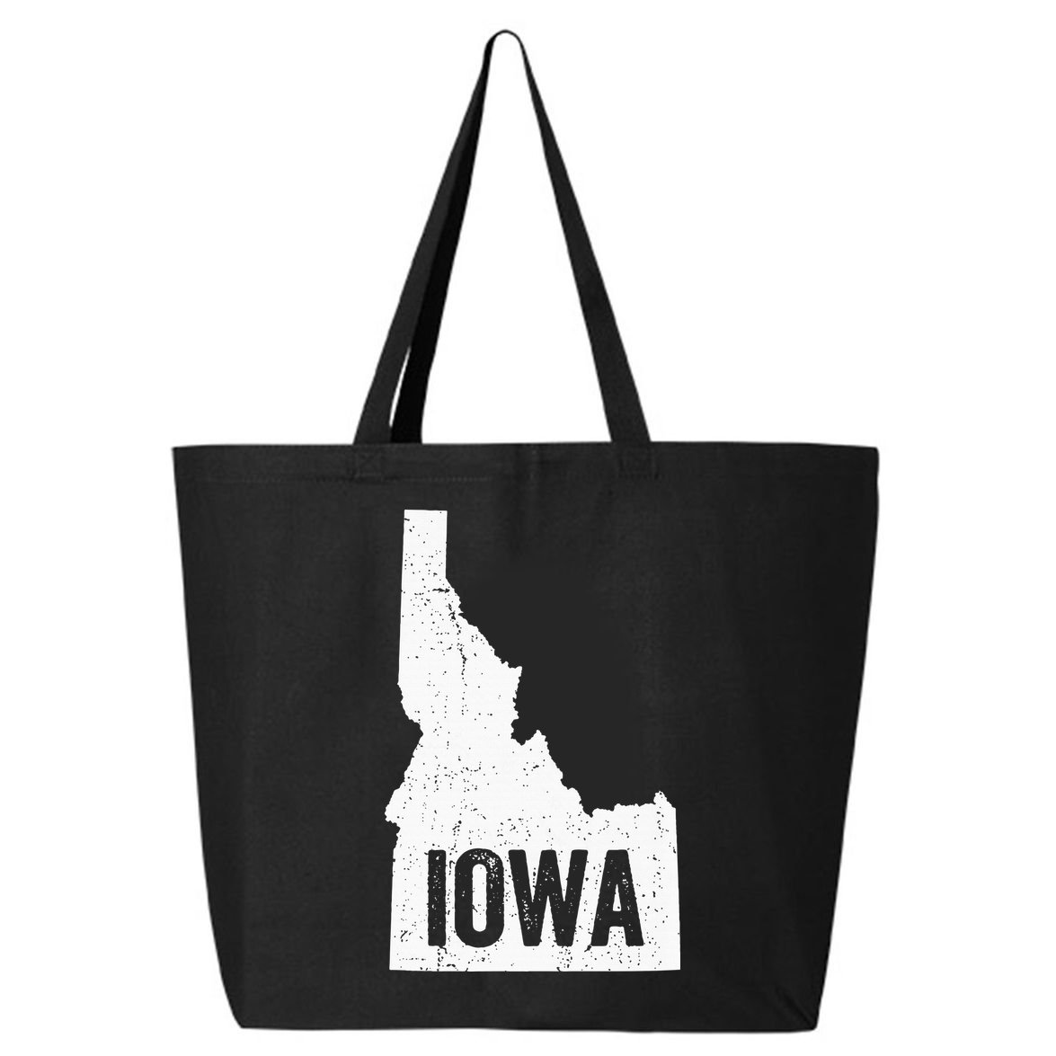 Idaho Iowa Funny Geography Mix Up 25L Jumbo Tote