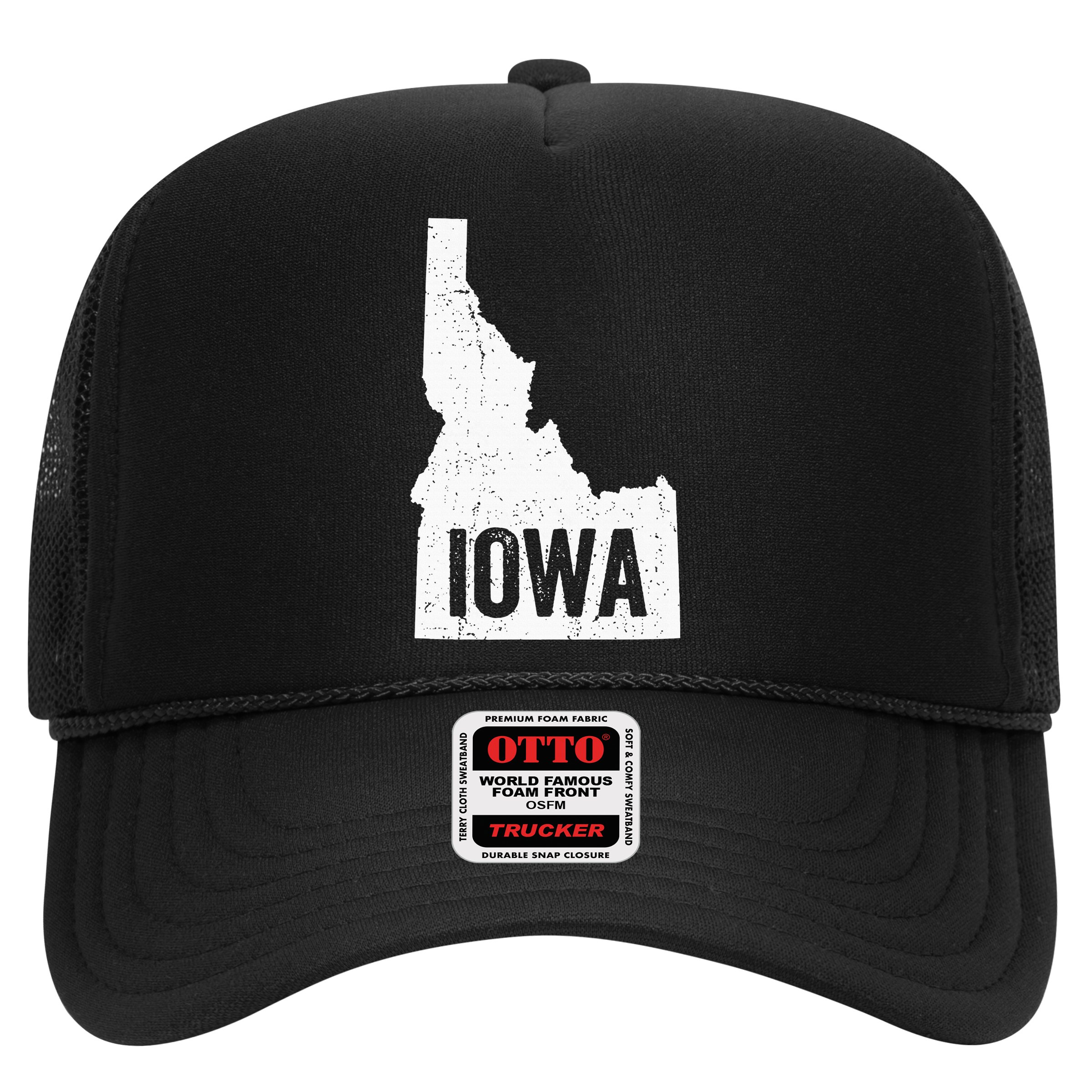 Idaho Iowa Funny Geography Mix Up Hat