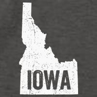 Idaho Iowa Funny Geography Mix Up Vector Backpack