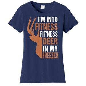 IM Into Fitness FitNess Deer In My Freezer Women's T-Shirt