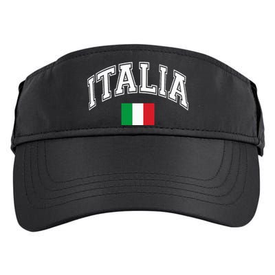 Italy Italian Flag Italia Adult Drive Performance Visor