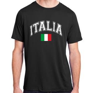 Italy Italian Flag Italia Adult ChromaSoft Performance T-Shirt