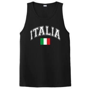 Italy Italian Flag Italia PosiCharge Competitor Tank