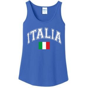 Italy Italian Flag Italia Ladies Essential Tank