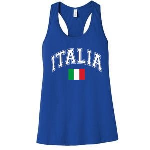 Italy Italian Flag Italia Women's Racerback Tank