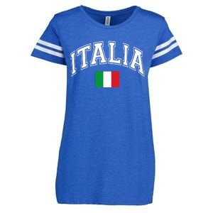 Italy Italian Flag Italia Enza Ladies Jersey Football T-Shirt