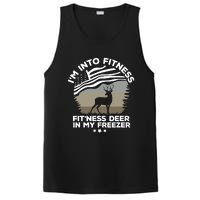 IM Into Fitness FitNess Deer In My Freezer Deer Flag PosiCharge Competitor Tank