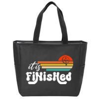 It Is Finished For Easter Jesus Easter He Is Risen Funny Christian Zip Tote Bag