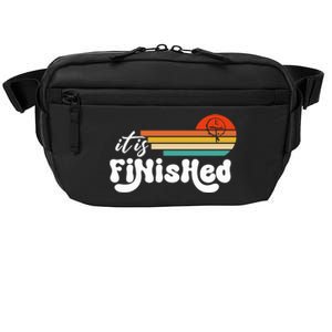 It Is Finished For Easter Jesus Easter He Is Risen Funny Christian Crossbody Pack