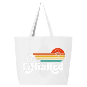 It Is Finished For Easter Jesus Easter He Is Risen Funny Christian 25L Jumbo Tote