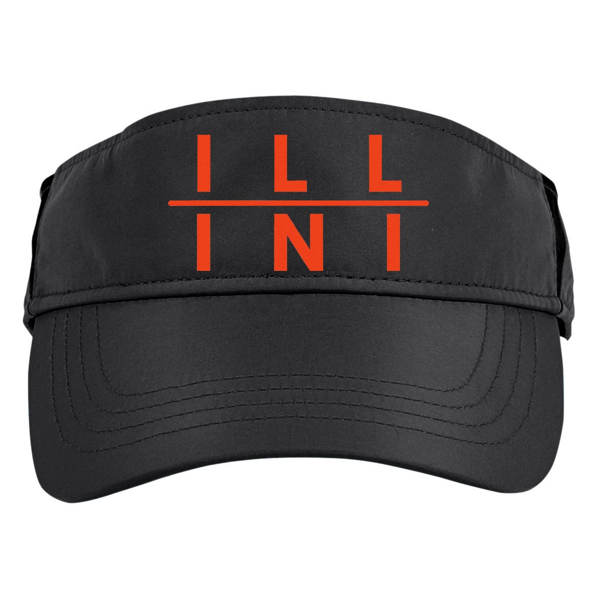 Illinois Il Fans Adult Drive Performance Visor