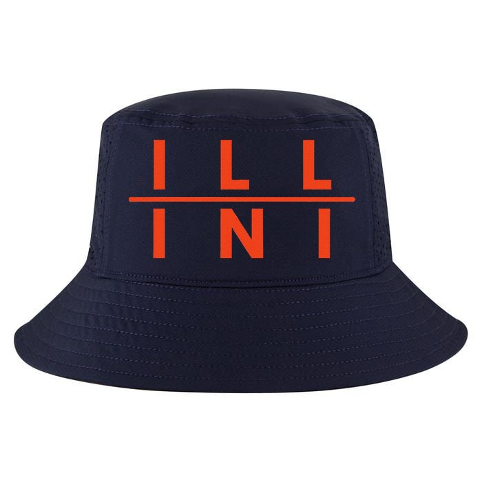 Illinois Il Fans Cool Comfort Performance Bucket Hat