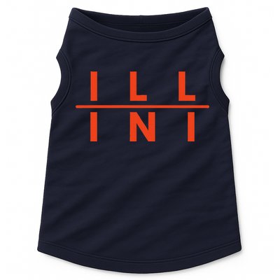 Illinois Il Fans Doggie Tank