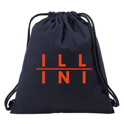 Illinois Il Fans Drawstring Bag