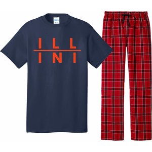 Illinois Il Fans Pajama Set