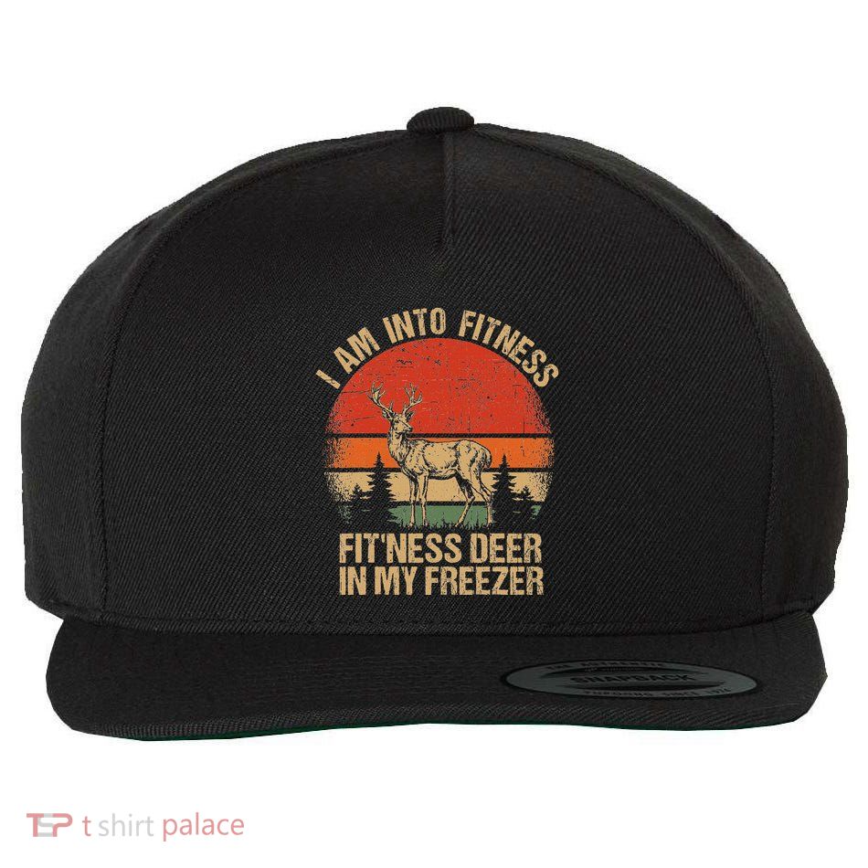 Im Into Fitness Fitness Deer Hunting Wool Snapback Cap