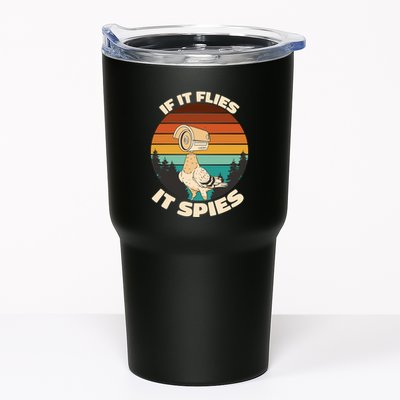 If It Flies It Spies Bird Watcher Government Spying Tumbler