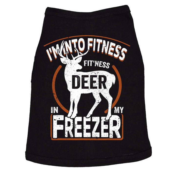 IM Into Fitness Deer Freezer Funny Dad Hunter Deer Hunting Doggie Tank