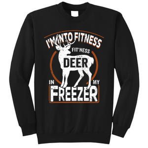 IM Into Fitness Deer Freezer Funny Dad Hunter Deer Hunting Sweatshirt