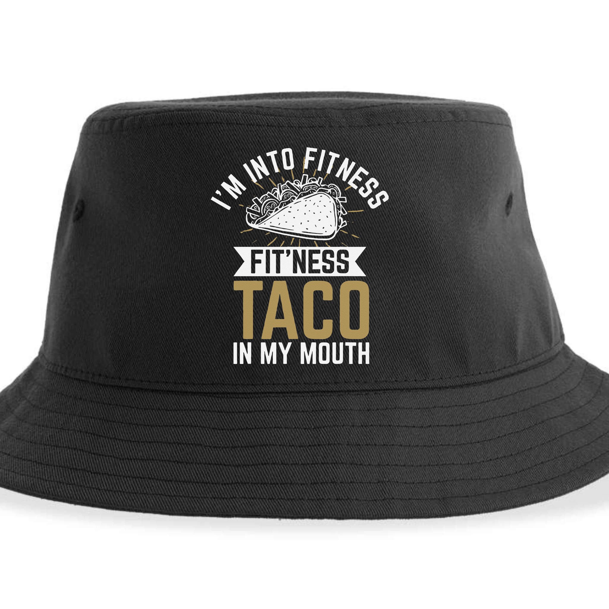 Im Into Fitness Fitness Taco In My Mouth Sustainable Bucket Hat