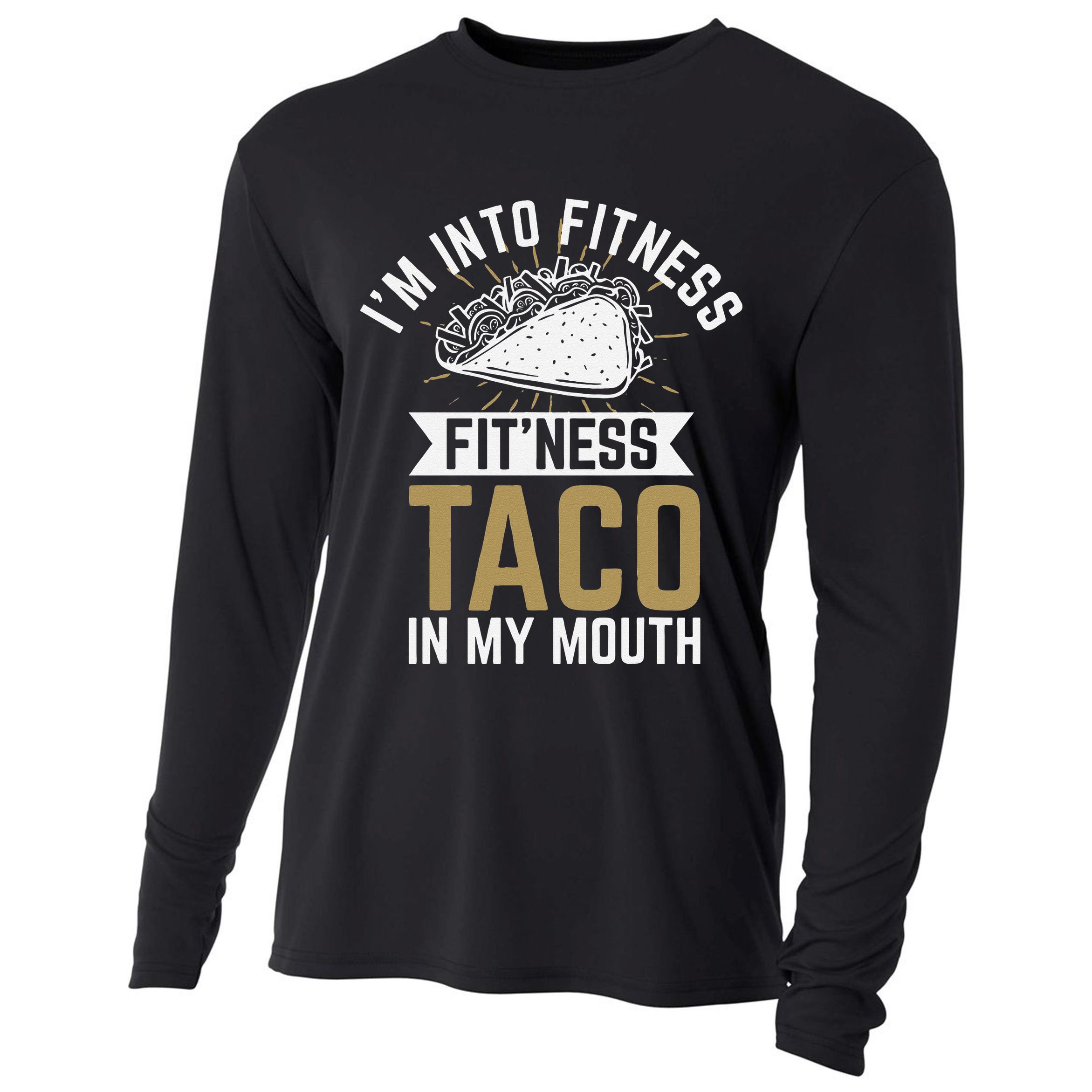 Im Into Fitness Fitness Taco In My Mouth Cooling Performance Long Sleeve Crew