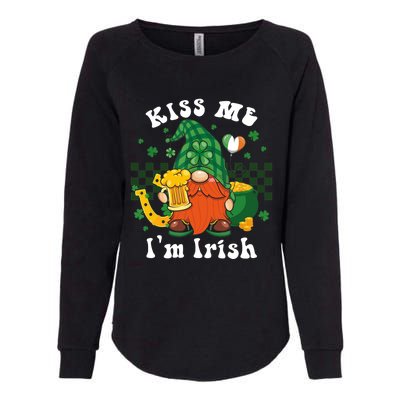 I'm Irish Gnome Beer Lovers St Patrick's Day Tee Womens California Wash Sweatshirt