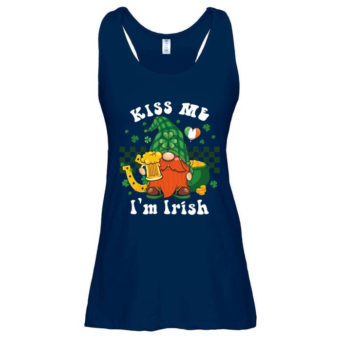 I'm Irish Gnome Beer Lovers St Patrick's Day Tee Ladies Essential Flowy Tank