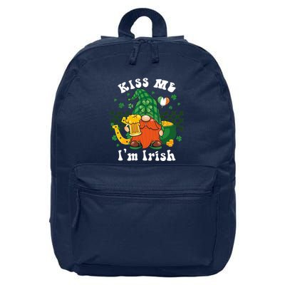 I'm Irish Gnome Beer Lovers St Patrick's Day Tee 16 in Basic Backpack